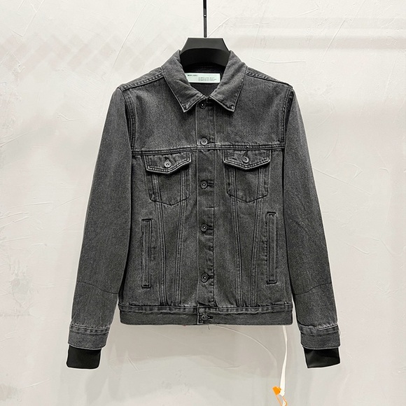 Off-White Black Denim Jacket - Picture 2 of 8